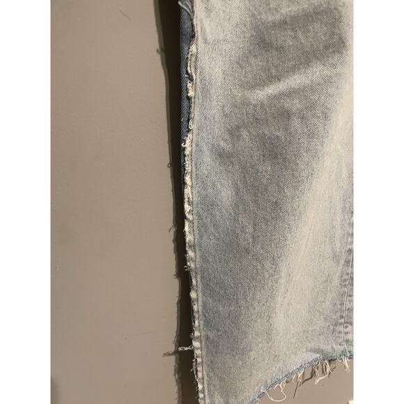 GRLFRND Bella Low Rise Boyfriend Jeans Distressed Button Fly Echo Park Size 31 - Picture 8 of 14